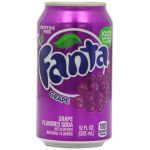 Fanta Goût Raisin - Pack de 12 canettes x 355 ml