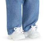 Corolle Ma - Baskets de Sport, Blanches, Chaussures, pour poup&eacute;e Ma, 36cm, d&egrave;s 3 Ans, 9000212980