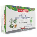 Super Diet Quatuor Articulations Bio Prêle Frêne Cassis Harpagophytum (20 ampoules)