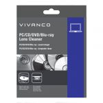 Vivanco CD/DVD/Blu-Ray double brosse de nettoyage