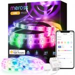 Bande LED RVB WiFi intelligente Meross MSL320HK EU 2x5 m compatible avec Apple HomeKit/Google/Alexa