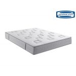 Simmons Challenge Matelas Ressorts ensachés, Autres, Blanc et Gris, 180x200
