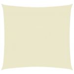 VidaXL Voile de parasol Tissu Oxford rectangulaire 2,5x3 m Crème
