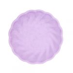 Amscan Assiette Vert Décor, 6 pièces, diamètre 22,9 cm, Vaisselle de fête en matières premières Rapidement renouvelables, pour Les Anniversaires, Les barbecues, Les jubilés, etc.