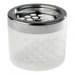 APS Cendrier, blanc mat - Lot de 2