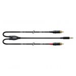 Cordial CABLE Y BRETELLE MINIJACK/2 RCA LONGS 6 M