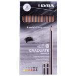Lyra Graduate Coffret crayons d'artiste 6 pi&egrave;ces
