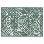 Oviala Tapis d'ext&eacute;rieur en polypropyl&egrave;ne 160 x 230 cm vert - Vert