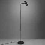 Trio Lampadaire Marley, noir mat