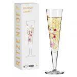 Ritzenhoff & Breker VERRE À CHAMPAGNE GOLD NIGHT CARPE KOI CATHERINE STOCKEBRAND 2022