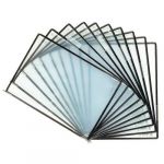 Tarifold Poche à pivot Sterifold en PVC - format A4 - sachet de 10 - coloris noir