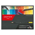 Caran d'Ache Crayon de couleur Museum Aquarelle Boite de 40 couleurs