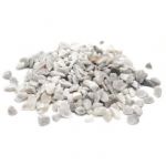 Secret vert Graviers marbre concassé blanc carrare 10kg/6L Blanc