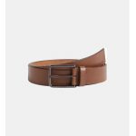Calvin Klein Ceinture fine en cuir Marron - Couleur Marron - Taille XL