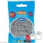Hama Perles Mini diam. 2,5 mm - Gris clair - 2000 pcs