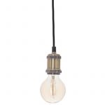 Atmosphera Suspension ampoule - 5 x 7 cm - m&eacute;tal - dor&eacute;