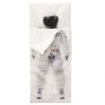Sac de couchage enfant 170 x 70 cm Astronaute Blanc