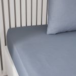 Today Draps housse DENIM - Couleur 140x200 cm - Taille Bleu