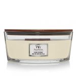 Woodwick Island Coconut bougie parfumée avec mèche en bois (hearthwick) 453.6 g
