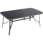 Habitat et Jardin Table de jardin -Cordoba- Phoenix - 8 places - Argent&eacute;