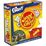 Asmodée Jungle Speed Giant - Jeux de société - Jeu de Cartes intérieur/extérieur - Observation et rapidité - Adultes et Enfants à partir de 7 Ans - 3 à 9 Joueurs - 15 Minutes - Version Française