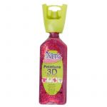 Diam's Peinture - 3D - Rouge Pailleté - 37 ml