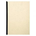 Exacompta 2780C - Paquet de 100 plats FOREVER, carte 270 g/m², grain cuir, coloris ivoire