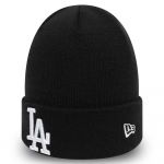 New era MLB Los Angeles Dodgers Essential Cuff Knit - Couleur Noir - Taille one size
