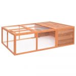 Cage pour animaux de jardin 150 x 100 x 50 cm bois de sapin massif 02_0000578