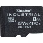 Kingston MicroSDHC Industrial C10 A1 carte pSLC Single Pack 8 Go