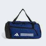 Adidas Mixte Essentials 3-Stripes Duffel Bag, Dark Blue/White, S