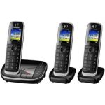 Panasonic KX-TGJ323GB - Téléphone sans fil avec répondeur 3 combinés