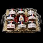 Lucien georgelin Coffret cadeau délices à tartiner 9 pots 727g