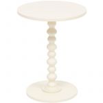 Atmosphera Créateur D'intérieur - Table d'appoint Alix ivoire 50x38x38cm