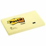 Post-It Notes repositionnables 100 feuilles (76x127 mm)