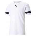 Puma T-shirt à Manches Courtes Teamrisey 7-8 Years White / Pum