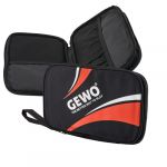 GEWO Master Housse de Tennis de Table pour Adulte Noir/Rouge 32 x 23 x 3 cm