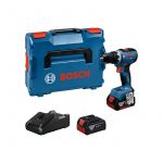 Perceuses-visseuses sans-fil GSR 18V-65 - BOSCH - avec 2 batteries 18V 5.0Ah - chargeur - L-Boxx - 06019N3203