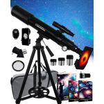 ODESSEY T&eacute;lescope r&eacute;fracteur - 250 X Zoom - Stargazer - T&eacute;lescope pour enfants et adultes - Stargazer pour enfants - Stargazer Telescope