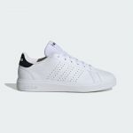 Adidas Mixte Advantage 2.0 Shoes Junior Chaussures Basses non liées au Football, Cloud White/Cloud White/Core Black, 36 EU