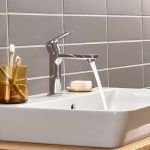 Hansgrohe Rebris e Mitigeur monocommand&eacute; pour lavabo 110 CoolStart avec vidage, saillie 133 mm, 72559, Coloris: chrome - 72559000
