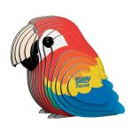 EUGY 650023 Perroquet Puzzle 3D pour Enfants et Adultes &agrave; embler soi m&ecirc;me Figurine d'animaux Kit de Bricolage &agrave; partir de 6 Ans