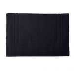 Alexandre Turpault Tapis de bain en coton gris graphite 60x90