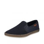 Rieker B5265 Homme Chaussures à Enfiler,Slip on,Slip-on, Chaussure à la Mode,Occasionnel,Loisir,navy/pazifik/14,41 EU / 7.5 UK