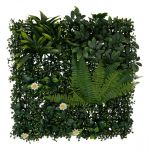 Carré végétal jungle Izy vert