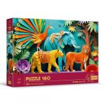 Trefl Puzzle Effet 3D, Jungle - 40e Anniversaire, Puzzle color&eacute;, pour Les Enfants &agrave; partir de 6 Ans