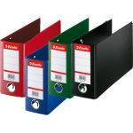 Esselte 47097 - Classeur &agrave; levier Banque 23x15, dos de 80, coloris noir