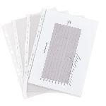 100 pochettes perforées en polypropylène (A4)