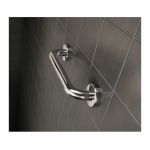 AKW International Barre d'appui droite 600mm en acier inoxydable