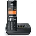 Gigaset Téléphone sans fil COMFORT 550A SOLO REPONDEUR NOIR